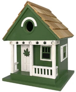 Cannabis Cottage Bird House