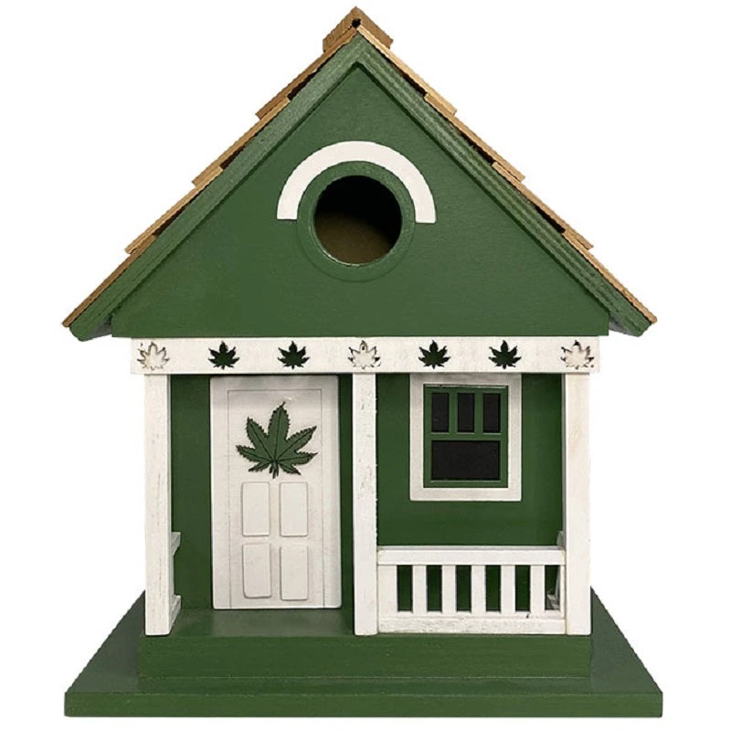 Cannabis Cottage Bird House 7 Cannabis Cottage Bird House - Image 5