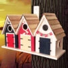 Dockside Trio Cabins Bird House -Pet Supplies Store HOB 9500DS M lg