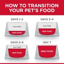 Hill's Science Plan Adult 1-6 Light Medium With Chicken 11 Hill's Science Plan Adult 1-6 Light Medium With Chicken -Pet Supplies Store atf6 604359 feeding transition 3