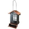 Audubon Copper Colored Top Chateau Squirrel Resistant Bird Feeder -Pet Supplies Store audubon copper colored chateau squirrel resistant bird feeder 25 01 50 00 feeders woodlink birdhousesandbaths 609