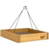 Bamboo Tray Bird Feeder