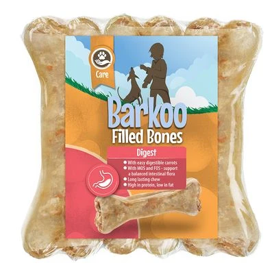 Barkoo Filled Chew Bone – Digest (with Beetroot) 4 Barkoo Filled Chew Bone – Digest (with Beetroot) - Image 2