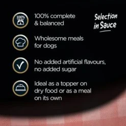 Cesar Pouches Deliciously Fresh Favourites In Sauce 24 X 100g -Pet Supplies Store benefits 6