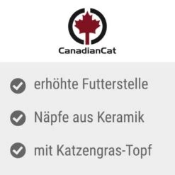 CanadianCat Company Cat Diner Food Bar 10 CanadianCat Company Cat Diner Food Bar -Pet Supplies Store canadiancat company futterbar cat diner usps 1