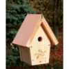 Chickadee & Wren House With CopperTop