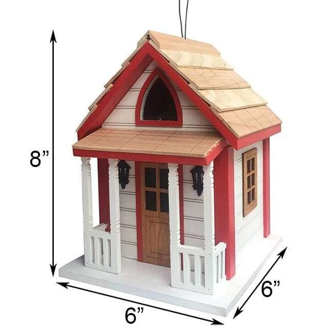 Country Charm Cottage Bird House 4 Country Charm Cottage Bird House - Image 2