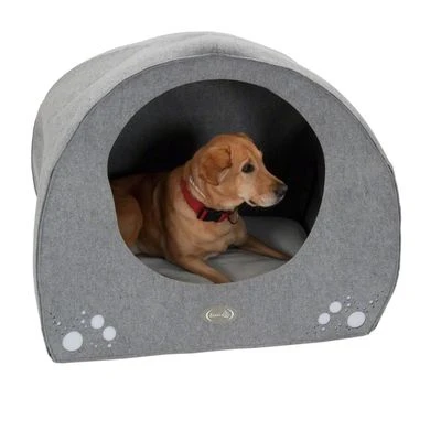 Igloo Dog Den - Grey 3 Igloo Dog Den - Grey