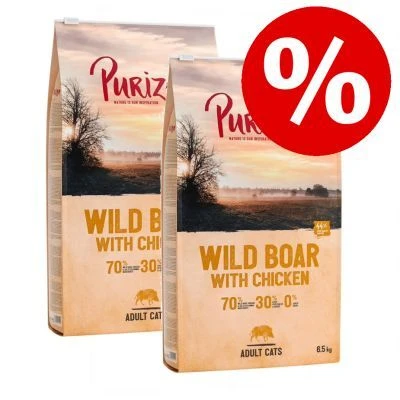 2 X 6.5kg Purizon Dry Cat Food - €10 Off!* 3 2 X 6.5kg Purizon Dry Cat Food - €10 Off!*