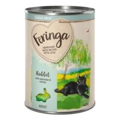 Feringa Single Meat Menu Mixed Trial Pack 6 X 410g 14 Feringa Single Meat Menu Mixed Trial Pack 6 X 410g -Pet Supplies Store feringa singlemeat adult rabbit 410g 1000x1000 6