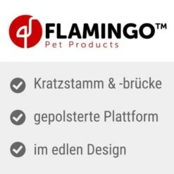 Flamingo Cat Tree Gene 8 Flamingo Cat Tree Gene -Pet Supplies Store flamingo kratzbaum gene usps 1