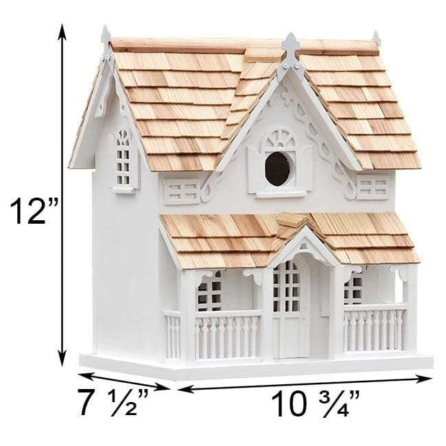 Gingerbread Cottage Bird House With Mounting Bracket 4 Gingerbread Cottage Bird House With Mounting Bracket - Image 2