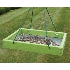 Going Green Hanging Platform Bird Feeder