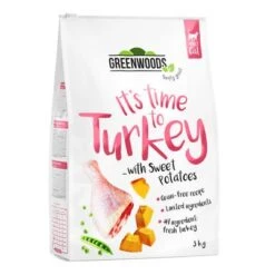 Greenwoods Adult Economy Pack 3 X 3kg -Pet Supplies Store greenwoods cat turkey 3kg 1000x1000 8