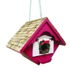 Little Hanging Holiday Wren Cottage 7 Little Hanging Holiday Wren Cottage -Pet Supplies Store hanging holiday wren cottage 25 01 50 00 bird house home bazaar birdhousesandbaths 645