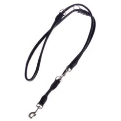 HUNTER Round & Soft Dog Lead - Black 13 HUNTER Round & Soft Dog Lead - Black -Pet Supplies Store lederleinen 17 2