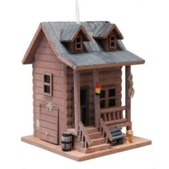 Log Cabin Bird House