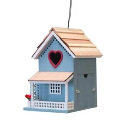 Lover's Lane Cottage Bird House -Pet Supplies Store lovers lane cottage bird house 00 01 25 home bazaar birdhousesandbaths 361