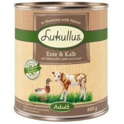 Lukullus Saver Pack 24 X 800g -Pet Supplies Store lukullus entekalb 800g 1000x1000 6