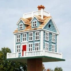 Nantucket Colonial Bird House