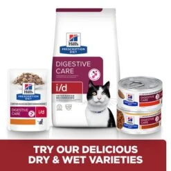 Hill's Prescription Diet Feline I/d Digestive Care - Chicken -Pet Supplies Store pd id activbiome cat bk30994m bk30913 bk31379 bk30787 bk31600m bk31599m cross sell uk 6