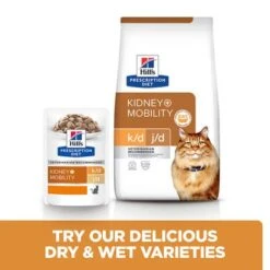 Hill’s Prescription Diet Feline K/d+Mobility Kidney+Joint Care 16 Hill’s Prescription Diet Feline K/d+Mobility Kidney+Joint Care -Pet Supplies Store pd kd mobility cat bk24069m bk27533m cross sell uk 2