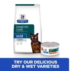 Hill's Prescription Diet Feline M/d Diabetes Care - Chicken 16 Hill's Prescription Diet Feline M/d Diabetes Care - Chicken -Pet Supplies Store pd md cat bk28760 bk24619m cross sell uk 1