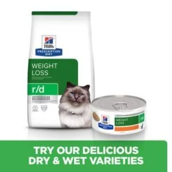 Hill's Prescription Diet Feline R/d Weight Reduction - Chicken -Pet Supplies Store pd rd cat bk29689 bk24502m cross sell uk 1