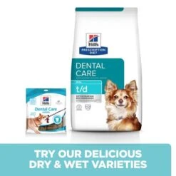 Hill's Prescription Diet Canine T/d Mini Dental Care -Pet Supplies Store pd td mini dog bk27209m cross sell uk 5