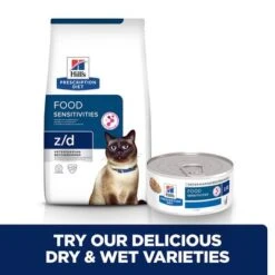 Hill's Prescription Diet Feline Z/d Food Sensitivities -Pet Supplies Store pd zd cat bk30874m bk30696 cross sell uk 7