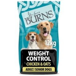 Burns Chicken & Oats - Adult & Senior Weight Control+ 12 Burns Chicken & Oats - Adult & Senior Weight Control+ -Pet Supplies Store pic weight control 12kg 4