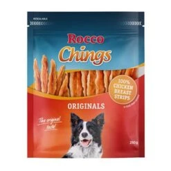 Rocco Chings Originals Mixed Trial Pack -Pet Supplies Store pla rocco chingsoriginals chickenstrips 250g 1000x1000 1