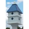 Plantation Bird House With Cobalt Blue Roof 1 Plantation Bird House With Cobalt Blue Roof -Pet Supplies Store plantation bird house cobalt blue roof 200 01 250 00 wing prayer birdhousesandbaths 491