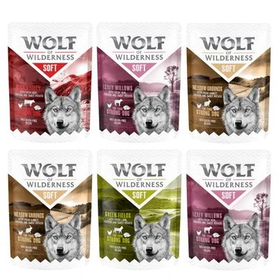 Wolf Of Wilderness Adult "Soft" Pouches Mixed Pack 8 Wolf Of Wilderness Adult "Soft" Pouches Mixed Pack - Image 6