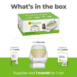 Purina Tidy Cats Breeze Cat Litter System -Pet Supplies Store putidccbrewh22fosh1aarem 1