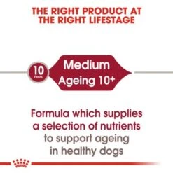 Royal Canin Medium Ageing 10+ In Gravy -Pet Supplies Store rc shn wet mediumageing cv eretailkit 1 1