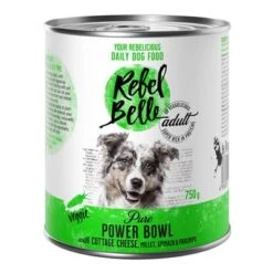 Rebel Belle Adult Pure Power Bowl - Veggie -Pet Supplies Store rebelbelle adult power 750g 1000x1000 2