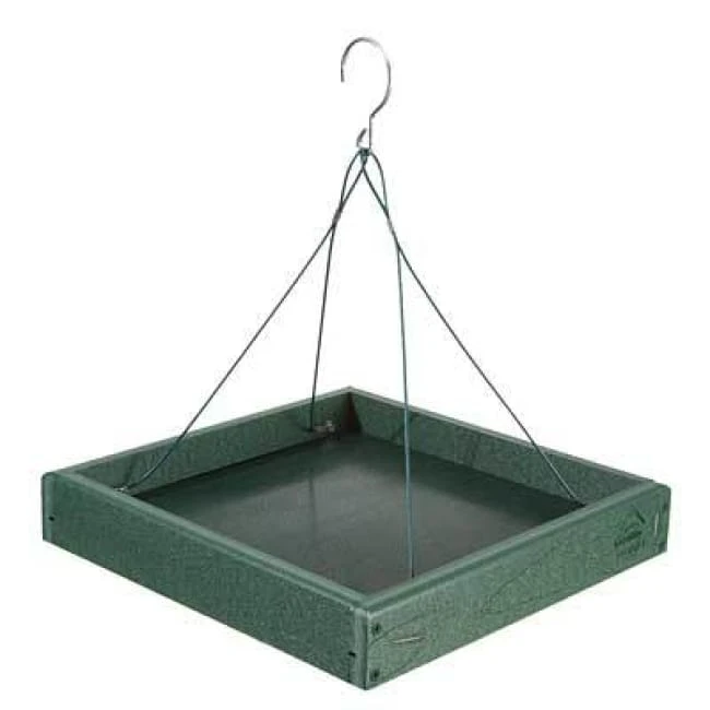 Recycled Plastic Platform Bird Feeder 3 Recycled Plastic Platform Bird Feeder