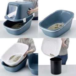 Savic Reina Cat Litter Tray With Sieve -Pet Supplies Store reina reinigung 1 1