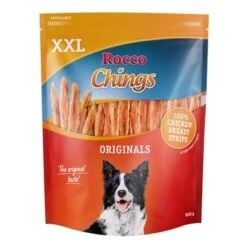 900g/1kg Rocco Chings Originals XXL Pack Dog Snacks - Special Price!* -Pet Supplies Store rocco chingsoriginals chickenstrips 900g 1000x1000 6 1
