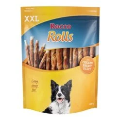 Rocco Rolls Chew Sticks - XXL Pack -Pet Supplies Store rocco rolls xxl chicken 1000x1000 1 1