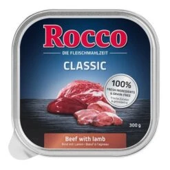 Rocco Classic Trays 9 X 300g -Pet Supplies Store rocco schalen classic lamm 1000x1000 8