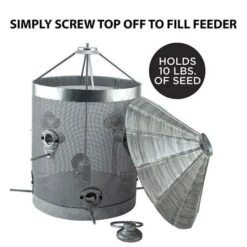 Rustic Farmhouse Mesh Silo Bird Feeder -Pet Supplies Store rustic farmhouse mesh silo bird feeder 25 01 50 00 feeders woodlink birdhousesandbaths 553