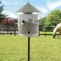 Rustic Farmhouse Mesh Silo Bird Feeder -Pet Supplies Store rustic farmhouse mesh silo bird feeder 25 01 50 00 feeders woodlink birdhousesandbaths 825
