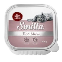 Smilla Fine Menu Saver Pack 24 X 100g -Pet Supplies Store smilla finemenu turkeylamb 100g 1000x1000 9