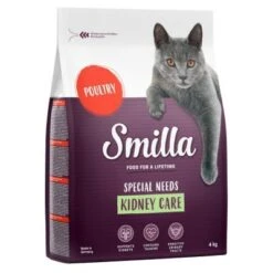 Smilla Dry Cat Food Economy Packs 2 X 4kg -Pet Supplies Store smilla specialneeds kidneycare poultry 4kg 1000x1000 6 3
