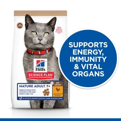 Hill's Science Plan Hill’s Science Plan Mature Adult 7+ No Grain With Chicken 4 Hill's Science Plan Hill’s Science Plan Mature Adult 7+ No Grain With Chicken - Image 2