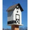Summitville Stable Bird House, White