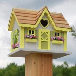 Sweetheart Cottage Bird House -Pet Supplies Store sweetheart cottage bird house 25 01 50 00 home bazaar birdhousesandbaths 675