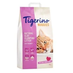 Tigerino Nuggies (Ultra) Cat Litter - Babypowder Scented